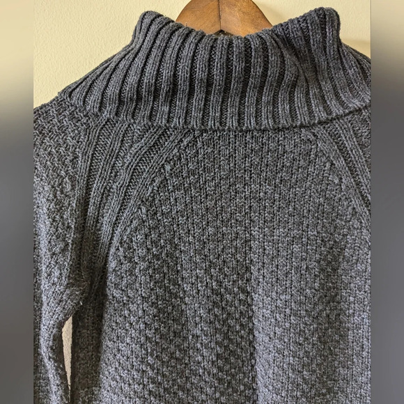 Hilary Radley Women's Cowl Neck knitted Long Sleeve Sweater Top cotton blend - Picture 3 of 10